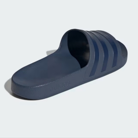 Adidas UNISEX Navy Slide Sandals Men's 7/ Women's 8 NEW IN BOX - Picture 4 of 7